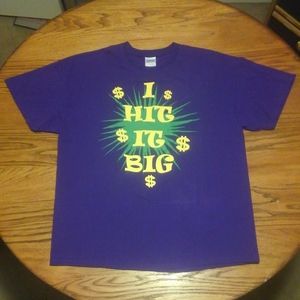💰 🎰 Casino Jackpot Shirt I Hit It Big XL Scioto Downs 🐎 Columbus Ohio